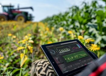 Tablet interface for smart agricultural risk management
